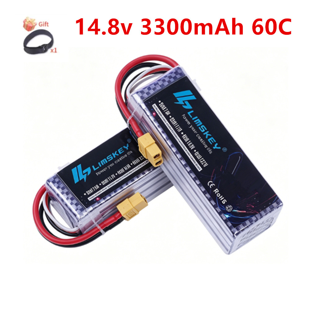 Drone Racing Battery - 4S LiPo Pil 14.8V 3300mAh 60C/80C
