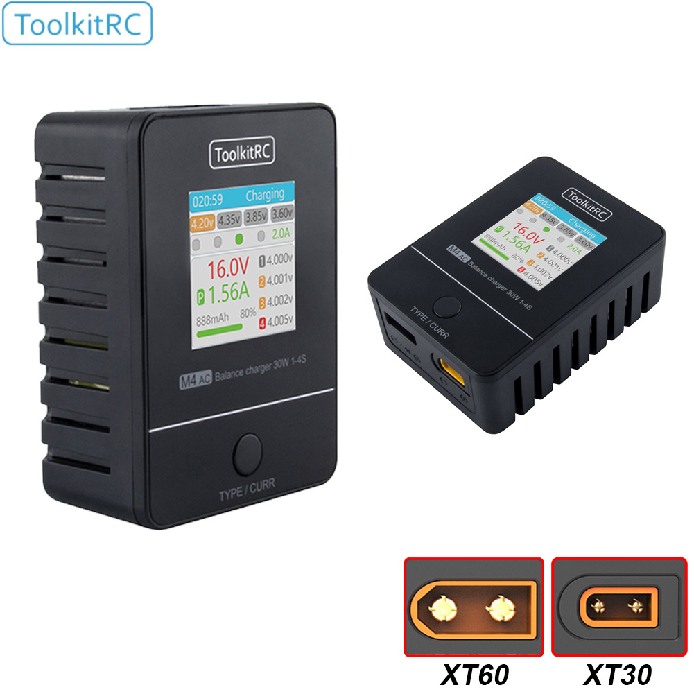 Drone Racing Charger - Toolkim4m4ac 30W LiPO LiFE Compact kompakt