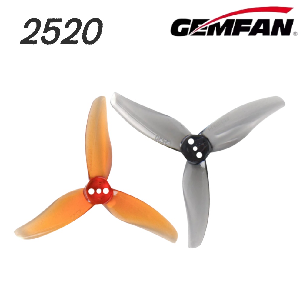 Drone Racing Propeller - 4 çift Gemfan Hurricane 2520 2.5X2X3