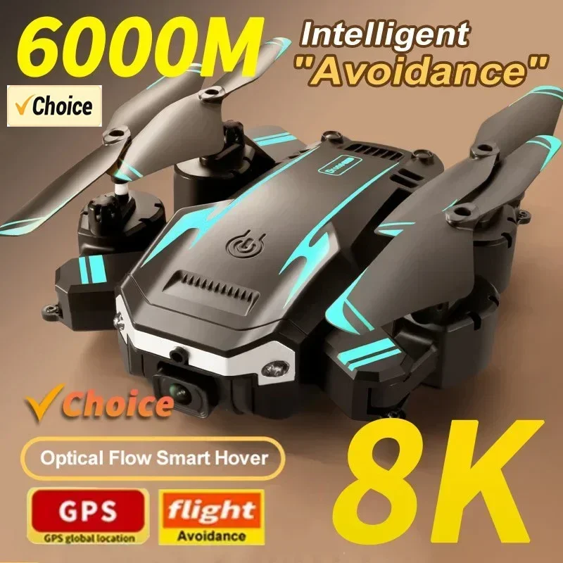 Drone Racing Camera - G6 Pro 8K Çift Kameralı Drone,