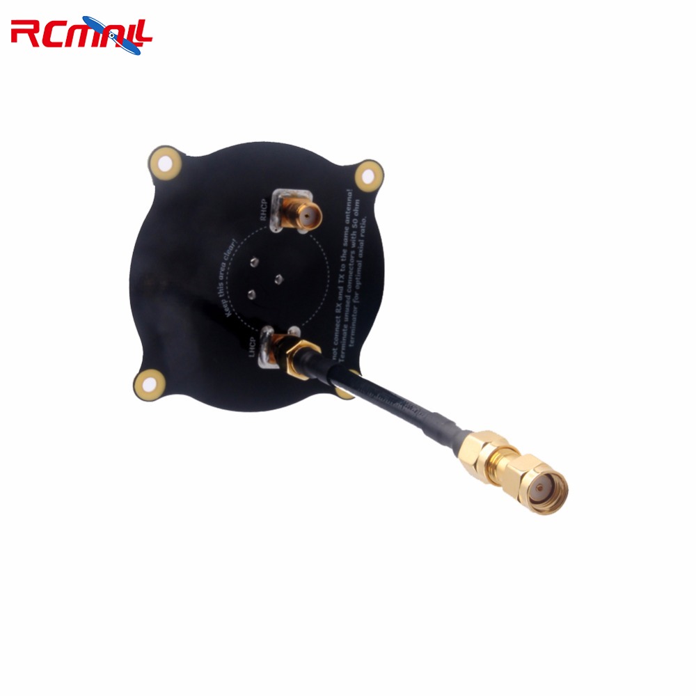 Drone Racing Antenna - 5.8GHz 9.4dBi Üçlü Besleme Yama Anteni