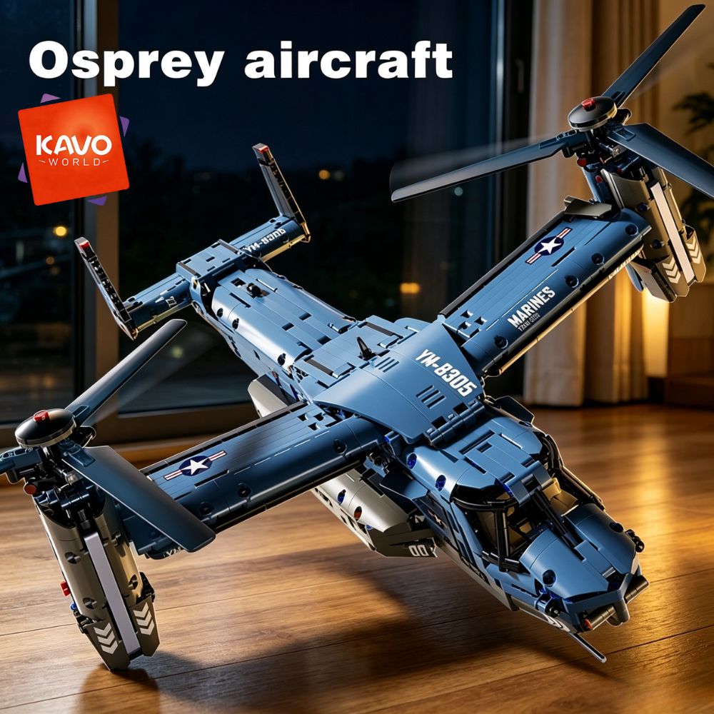 Jjrc Drone X12 - KAVOWORLD 1486 Parça V-22 Osprey Tiltrotor