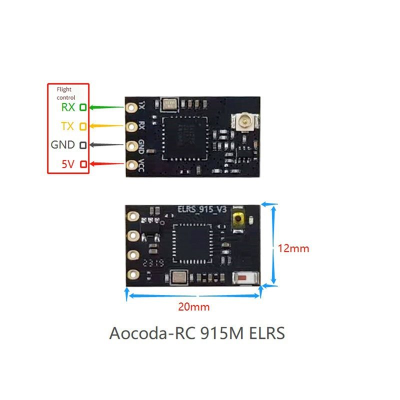 B27B 915MHZ Expresslrs Alıcı C - Drone Racing Antenna incelemesi ve fiyatı