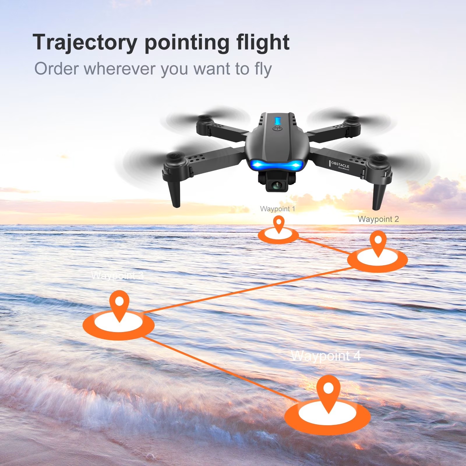 2026 Yükseltilmiş E88PRO MAX K - Drone Racing Camera incelemesi ve fiyatı