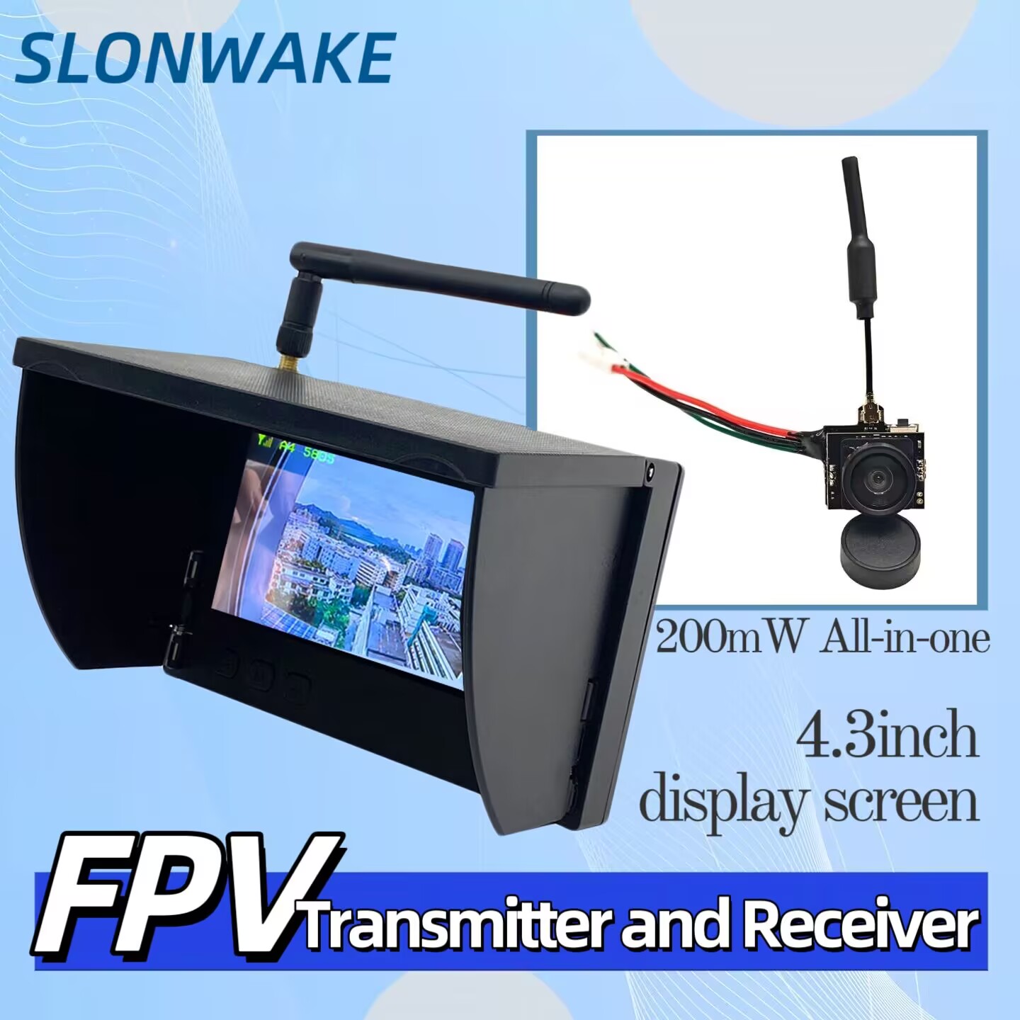 SLONWAKE 5.8G Analog Video İle - Drone Racing Camera incelemesi ve fiyatı