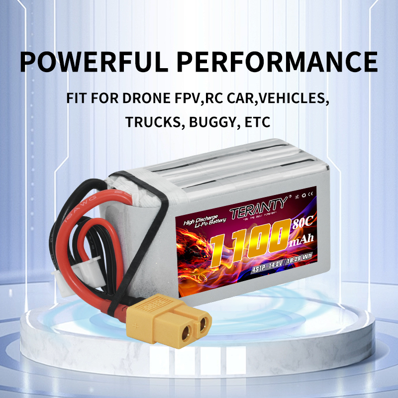 TERANTY 4S 1100mAh 80C/160C Li - Drone Racing Battery incelemesi ve fiyatı