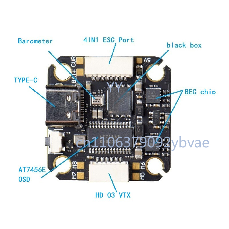FPV Yarış Drone'u için F405 V2 - Drone Racing Flight Controller incelemesi ve fiyatı