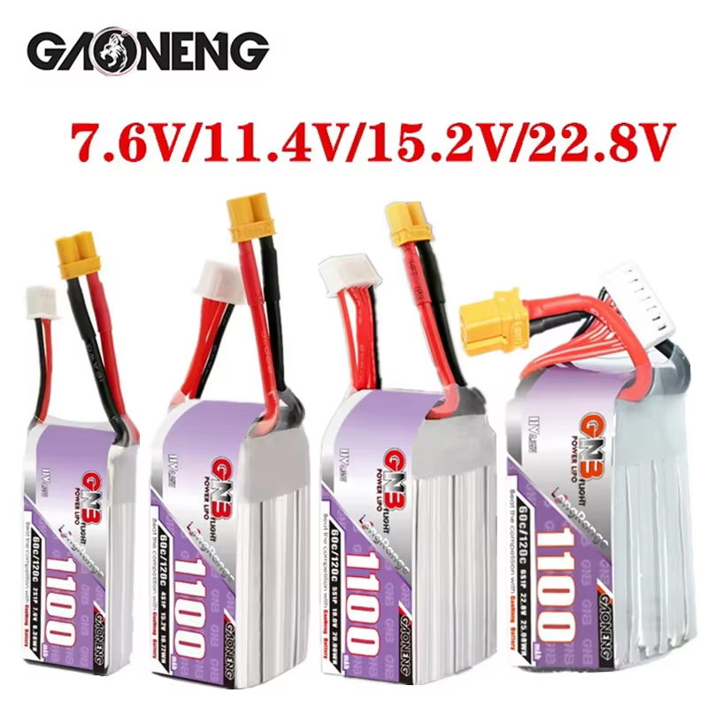GNB 1100 mAh 2 S 3 S 4 S 6 S 6 - Drone Racing Battery incelemesi ve fiyatı