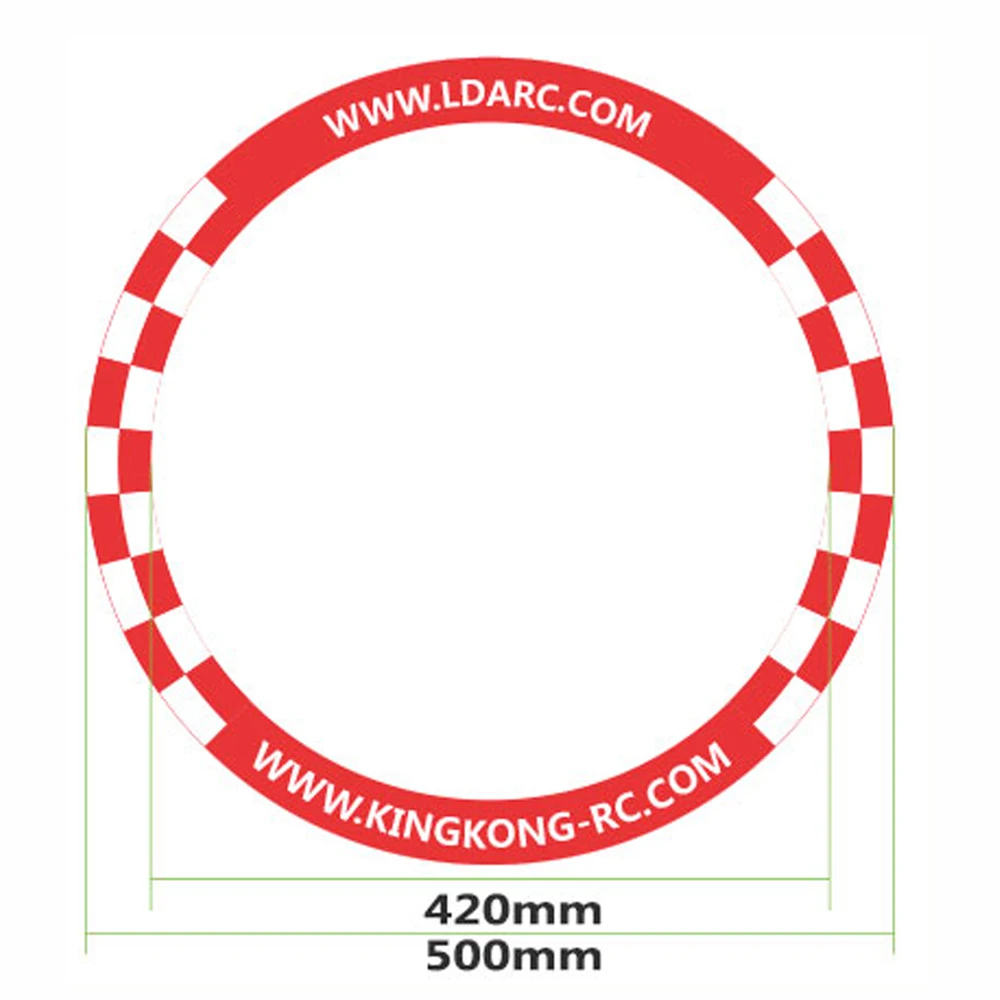 5 adet LDARC RC FPV için 500mm - Drone Racing Gate incelemesi ve fiyatı
