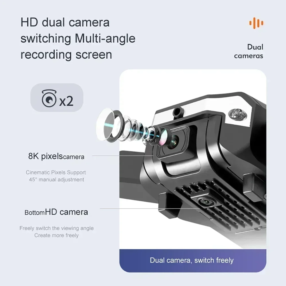 G6 pro Drone, 8K Çift Kamera,  - Drone Racing Camera incelemesi ve fiyatı