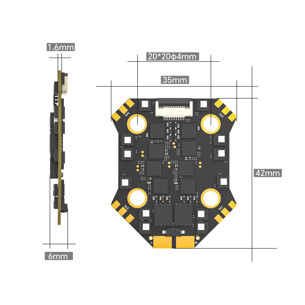 iFlight Borg F7 Mini Stack Uçu - Drone Racing Flight Controller incelemesi ve fiyatı