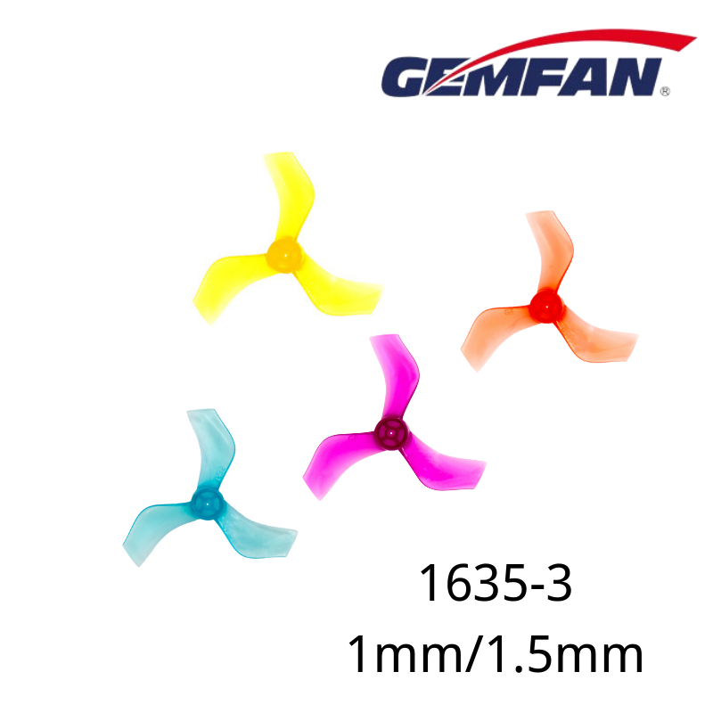 Gemfan 1635 40mm 3-Blade Perva - Drone Racing Propeller incelemesi ve fiyatı