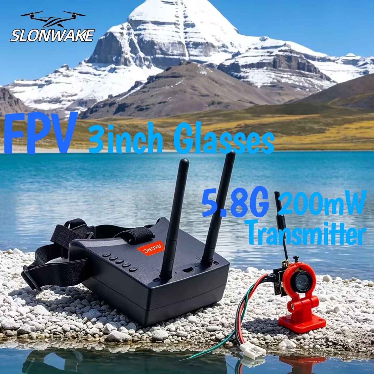 SLONWAKE 5.8G Analog VTX İleti - Drone Racing Vtx incelemesi ve fiyatı