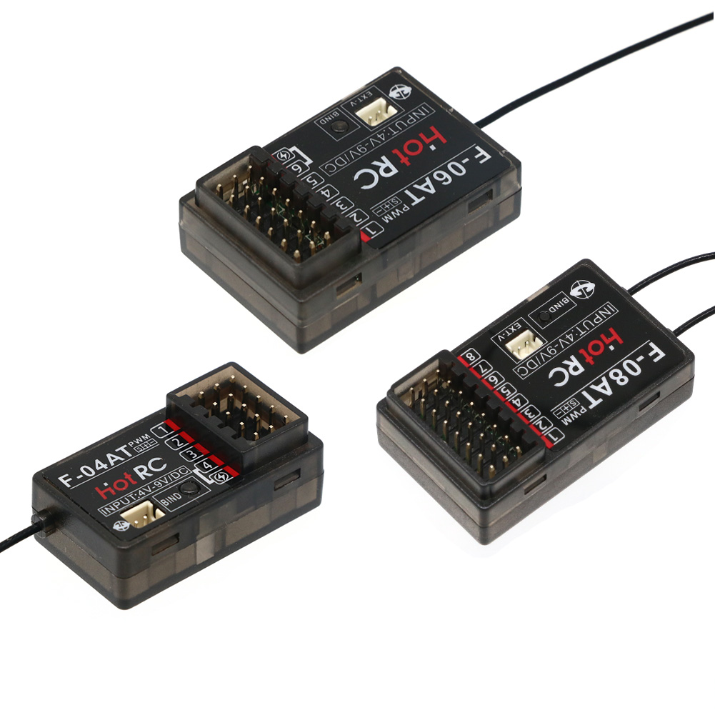 HOTRC 2.4Ghz F-04A F-06A F-08A - Drone Racing Receiver incelemesi ve fiyatı