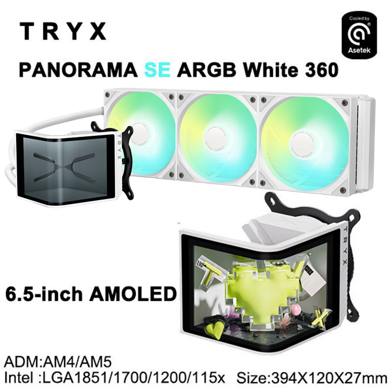 TRYX PANORAMA SE 360 ARGB CPU  - Holy Stone Drone Hs720 incelemesi ve fiyatı
