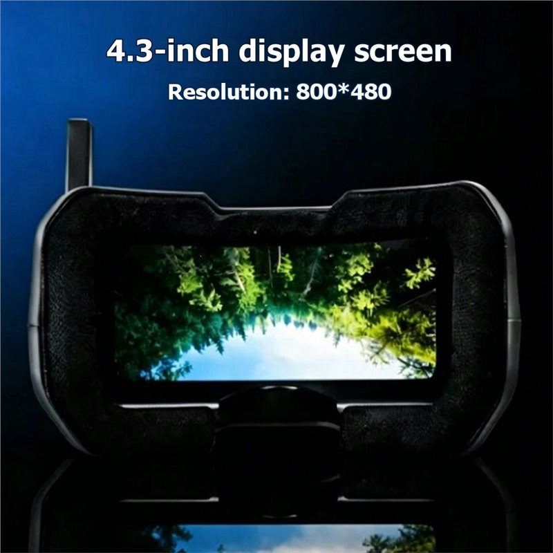 AA84 HGLRC VR001 5.8G FPV Gözl - Drone Racing Goggles incelemesi ve fiyatı